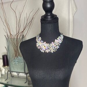 Elegant Multicolor Crystal Necklace